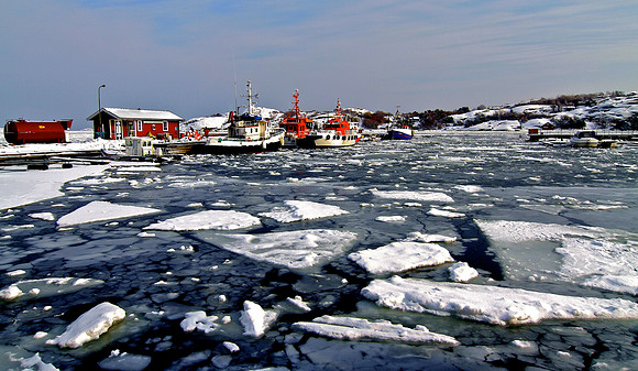 Is i Sandøsund